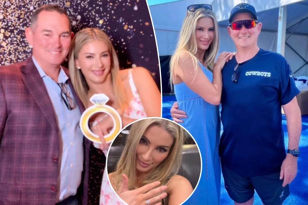 Cowboys’ Mike Zimmer, model girlfriend Katarina Miketin get engaged