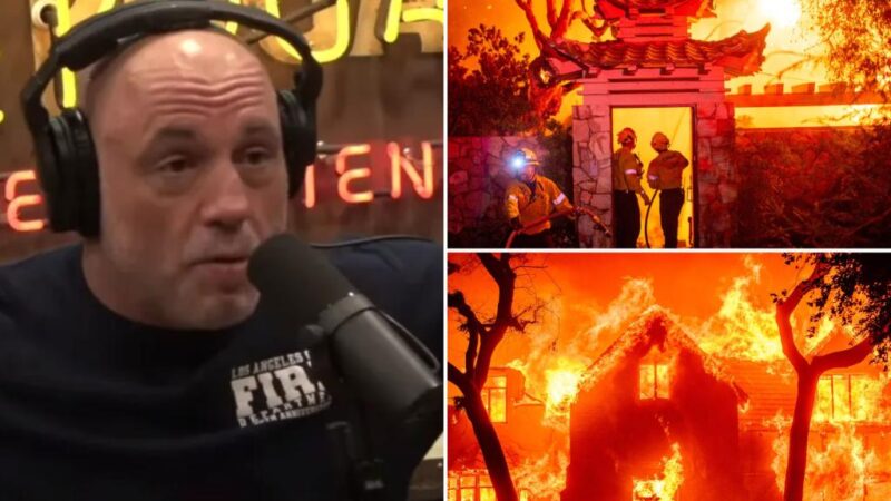 Joe Rogan’s been eerily warning a massive fire could wipe out LA for years