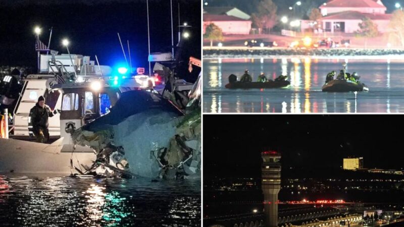 300 DC first responders dealing with ‘very dark, cold conditions’ as ‘rescue operation’ in the Potomac River continues 