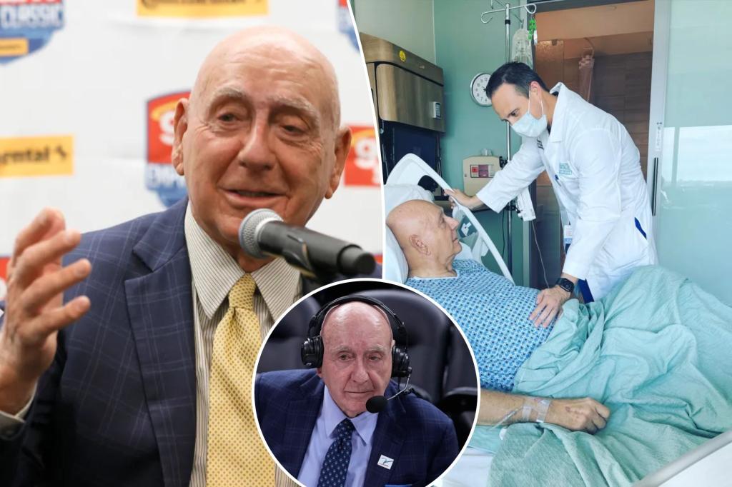 Dick Vitale announces return must be postponed due to accident