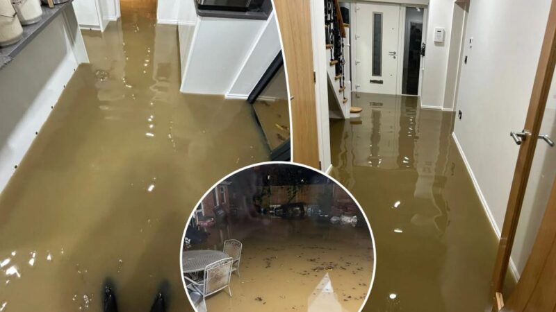 UK family’s home floods just days after completing repairs from a 2024 flood