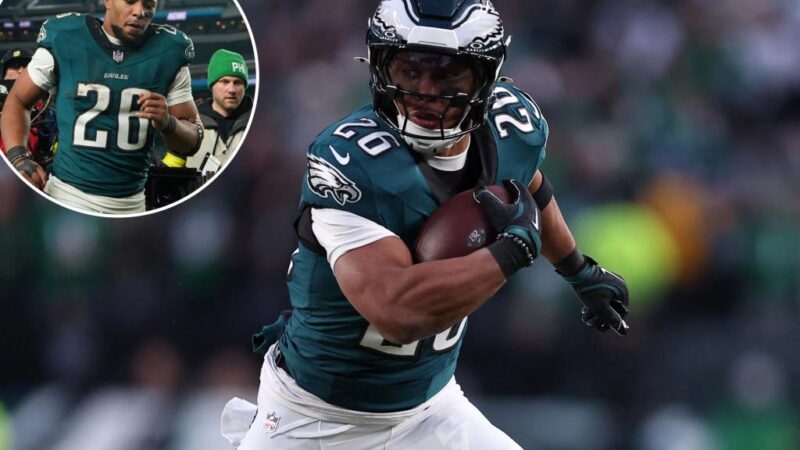 Giants fans can only watch Saquon Barkley’s Eagles’ football heaven