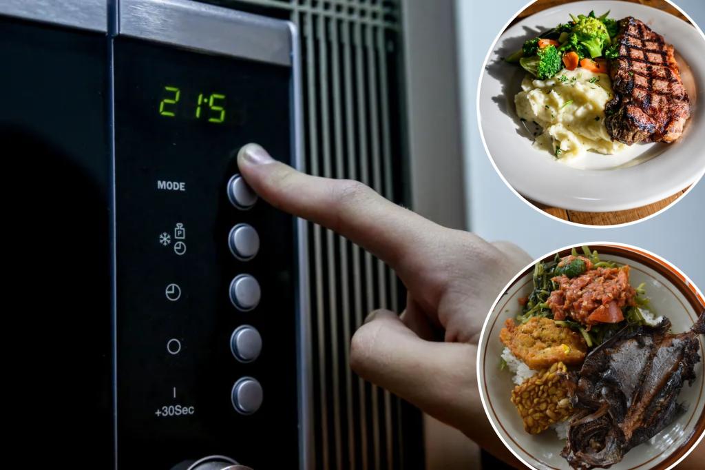 Five foods to not reheat in microwaves, expert Amanda Holtzer