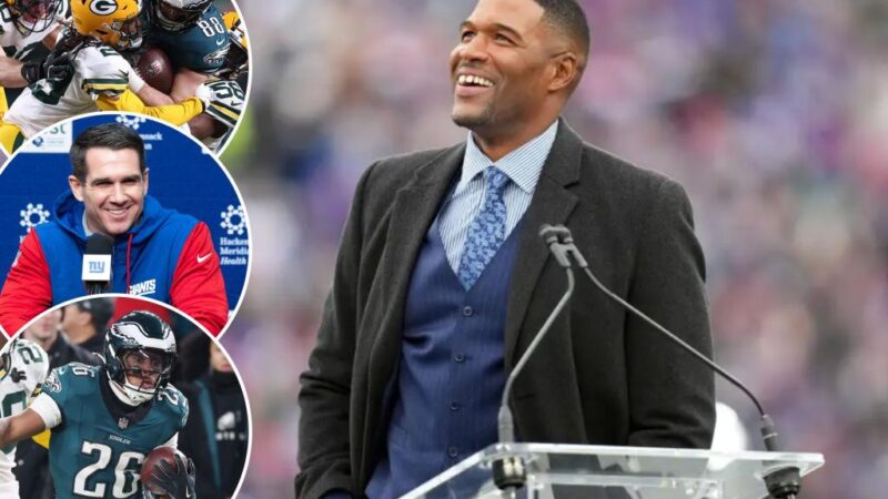 Michael Strahan needles Joe Schoen with ex-Giants powering Eagles, Packers