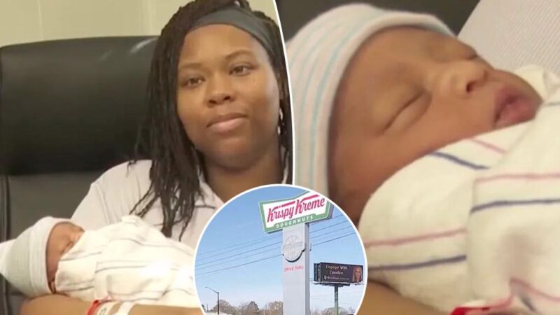 Baby born at Krispy Kreme parking lot in Alabama during winter storm