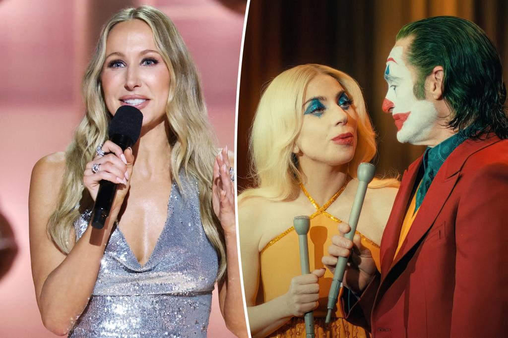 Nikki Glaser skewers ‘Joker 2’ at Golden Globes 2025: ‘Oh right, they’re not here’