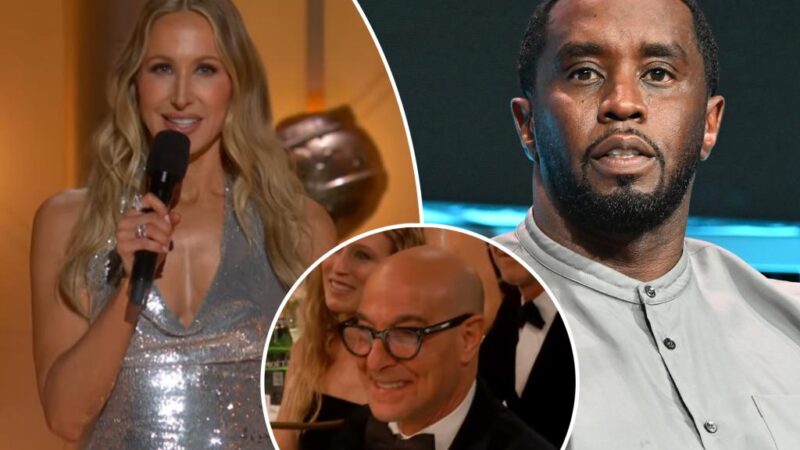 Nikki Glaser makes ruthless Diddy joke at Golden Globes 2025