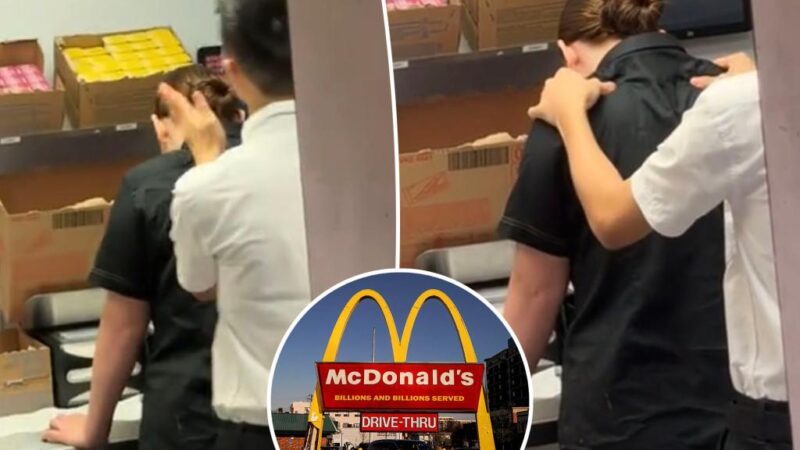 McDonald’s employees caught in confusing act in front of customers