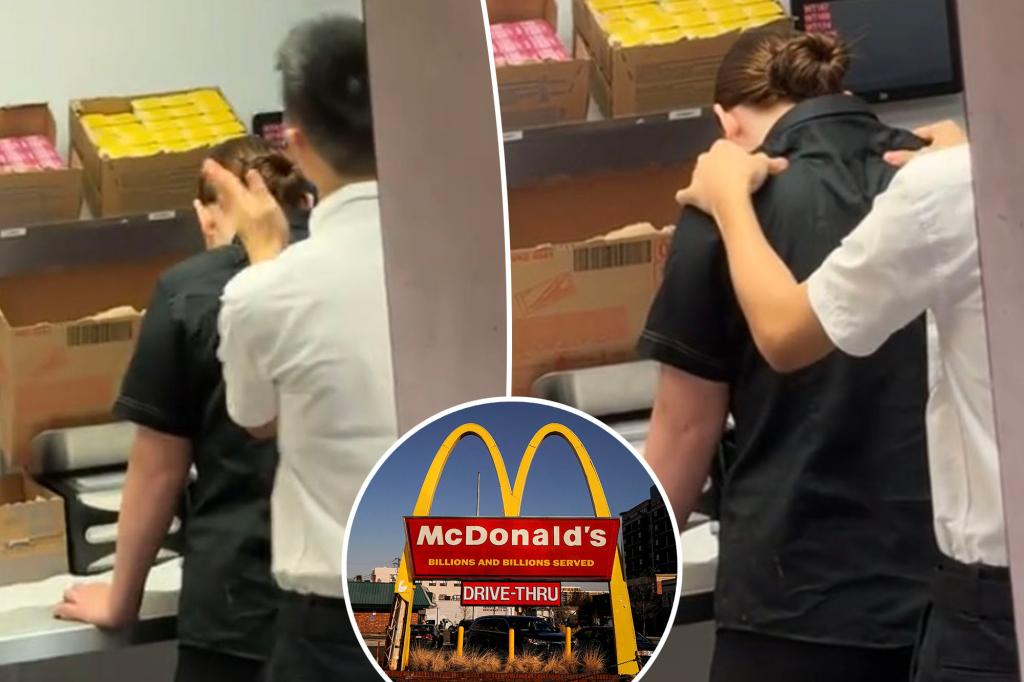 McDonald’s employees caught in confusing act in front of customers