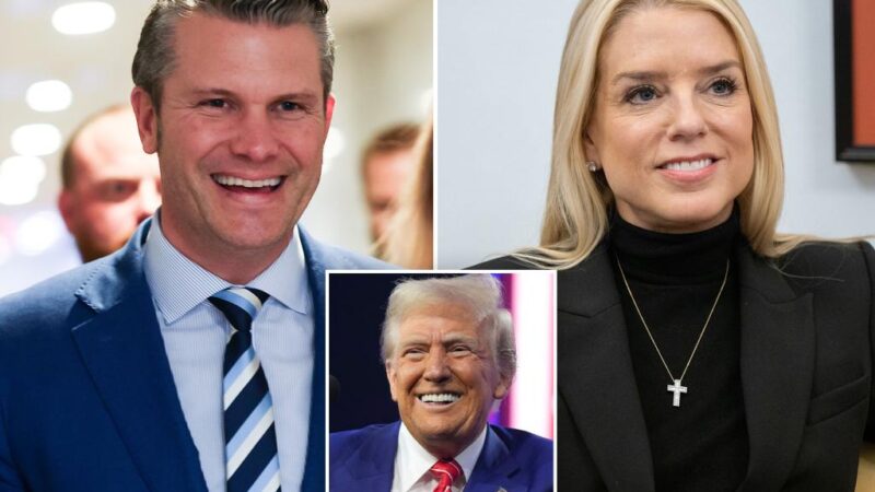 Pete Hegseth, Pam Bondi first Trump picks to face Senate confirmation hearings