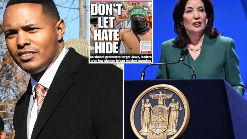 Rep. Ritchie Torres rips Hochul for sidestepping push for controversial NY mask ban in State of the State speech