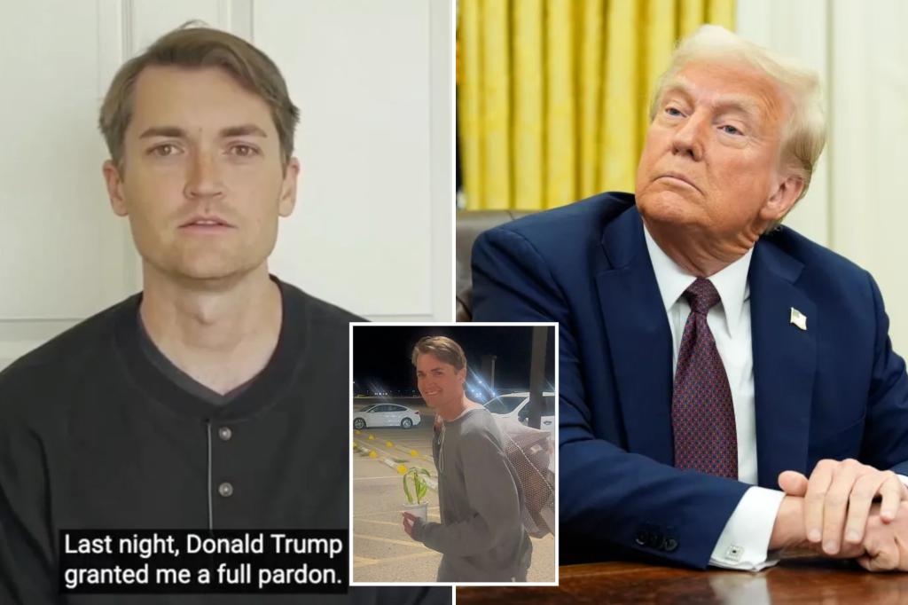 Silk Road founder Ross Ulbricht says Trump is a ‘man of his word’ in first remarks since pardon