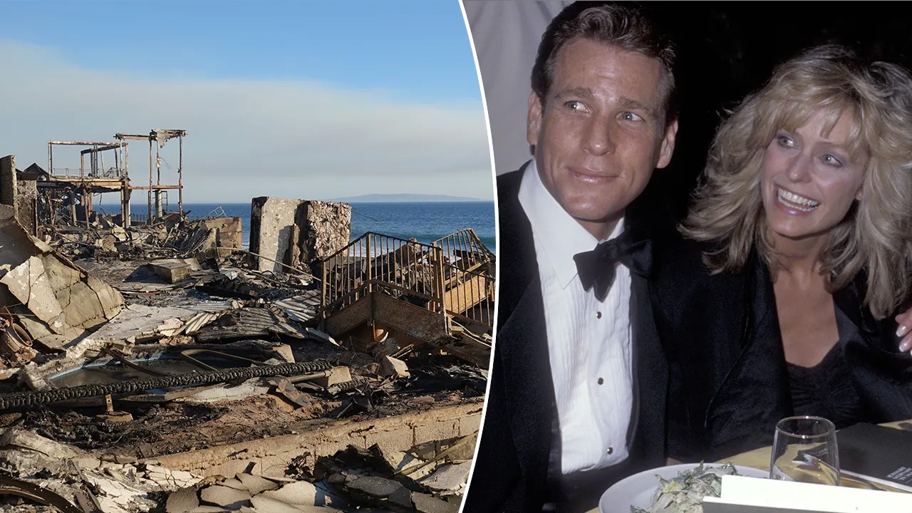 LA fires destroyed Ryan O’Neal’s Malibu home he once shared with Farrah Fawcett