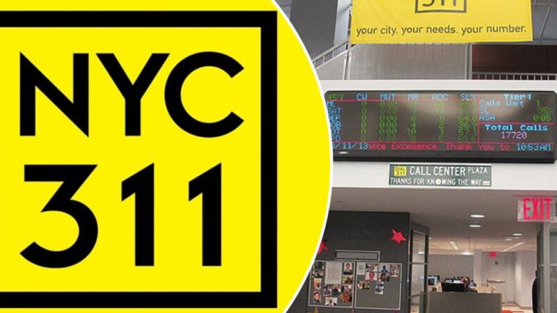 The number one reason New Yorkers called 311 last year