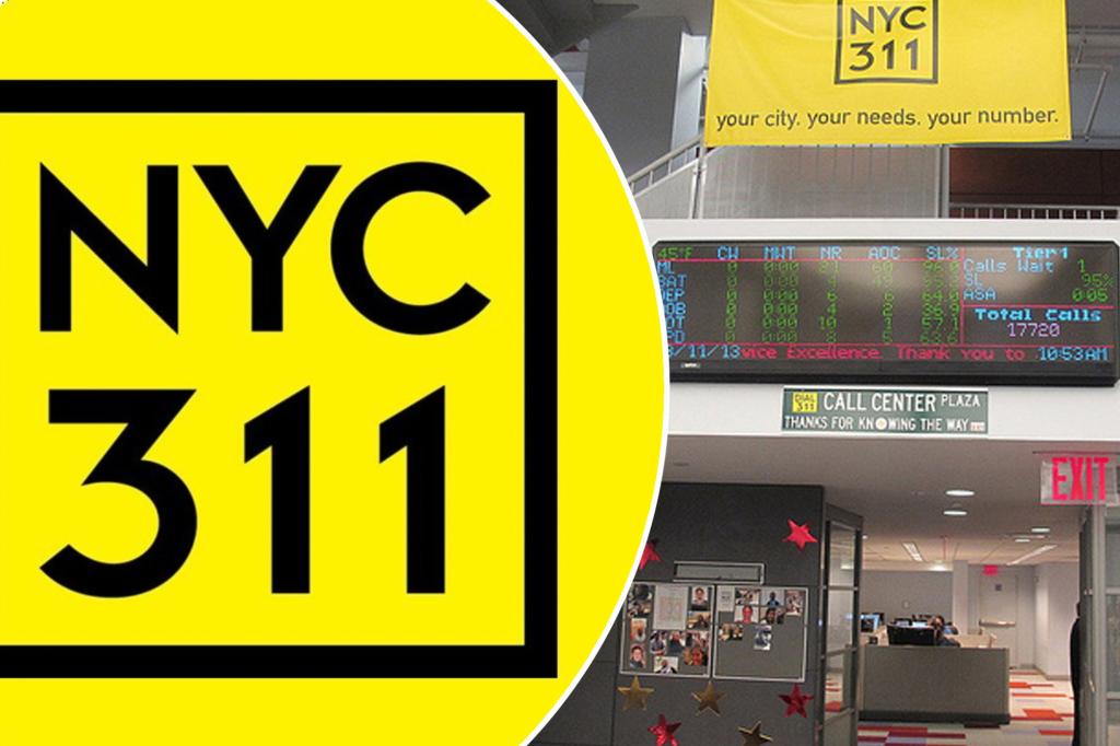 The number one reason New Yorkers called 311 last year