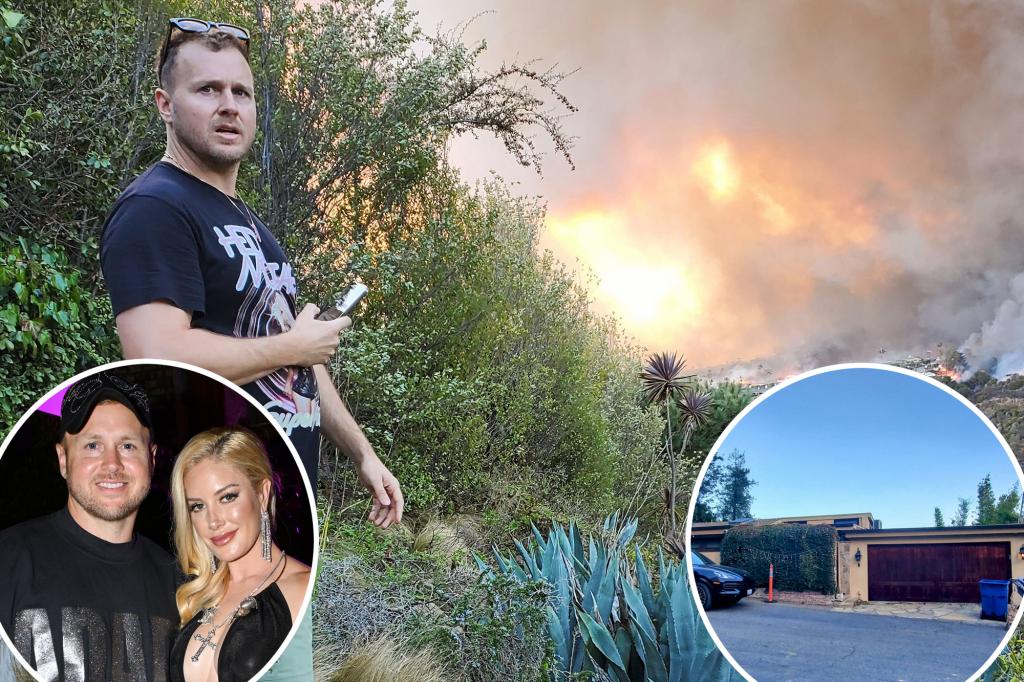 Spencer Pratt, Heidi Montag’s home burns down in L.A. wildfire: report