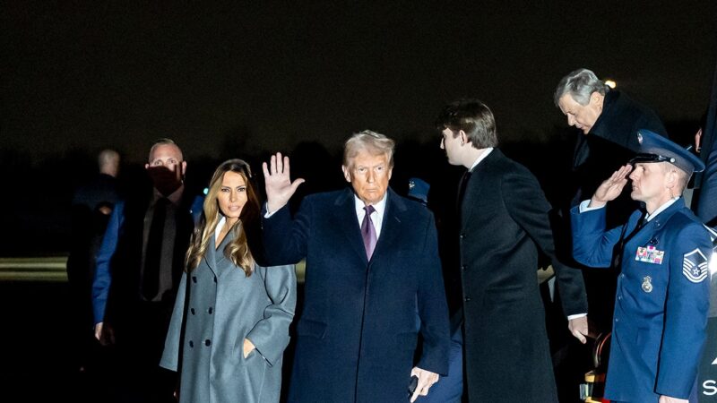 Trump family returns to Washington ahead of Inauguration Day