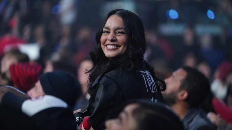 WWE superfan Vanessa Hudgens says ‘dreams really do come true’ after stepping into the ring for first time