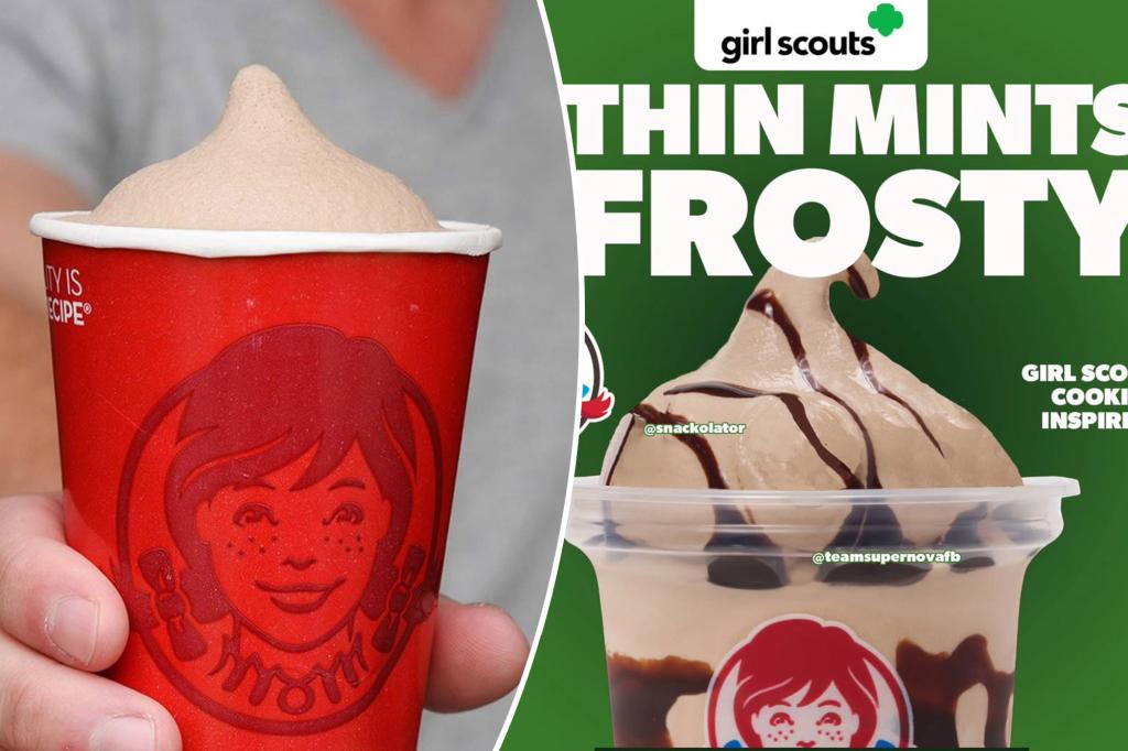 Wendy’s, Girl Scouts’ Thin Mint Frosty rumor picks up steam