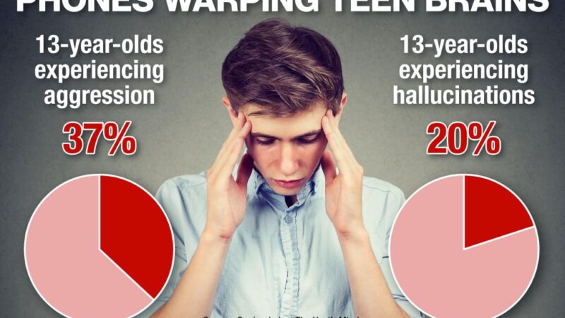 Smartphone use leads to hallucinations, aggression in teens: Study