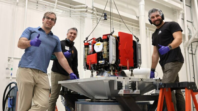 Earth’s 1st Asteroid Mining Prospector Heads to the Launchpad