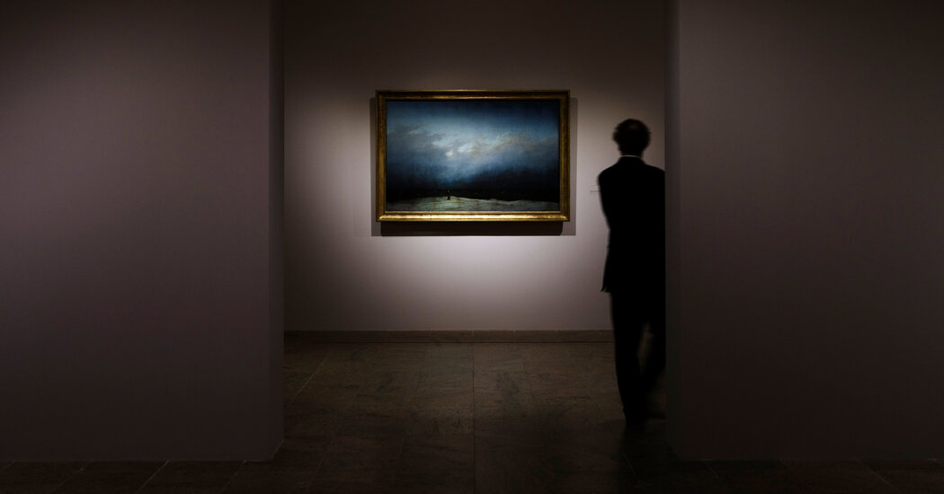 Caspar David Friedrich: A Solitary Wanderer Finding His Way in the Fog