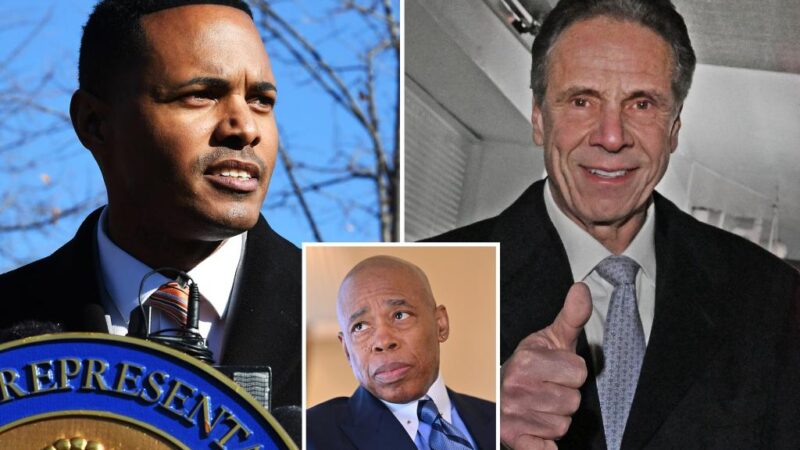 Rep. Ritchie Torres endorses ‘Mr. Tough Guy’ Andrew Cuomo for NYC mayor in latest blow to Eric Adams