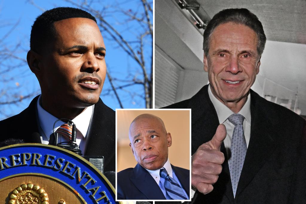 Rep. Ritchie Torres endorses ‘Mr. Tough Guy’ Andrew Cuomo for NYC mayor in latest blow to Eric Adams