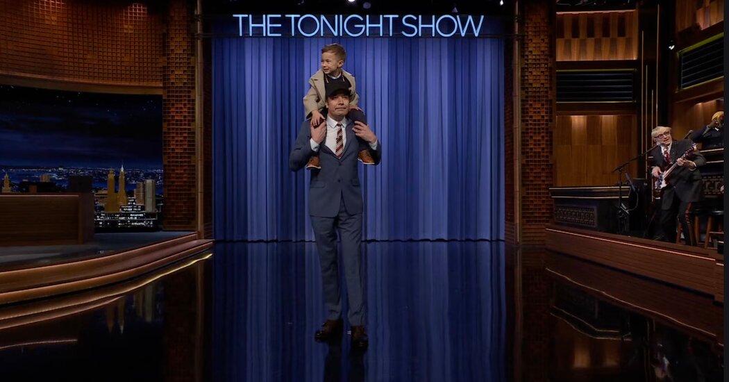 It’s Bring a Kid to Work Day on ‘The Tonight Show’