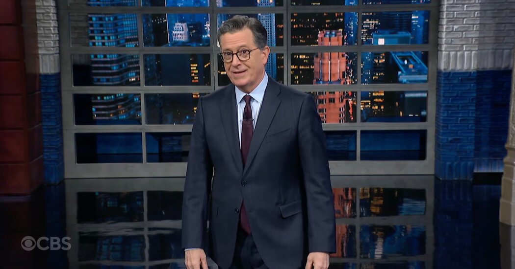 Stephen Colbert Laughs Off New York Mayor’s Staffing Woes