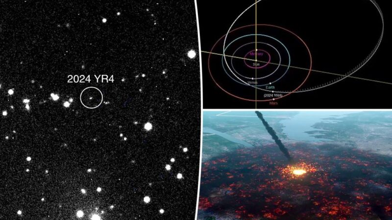 Odds of the ‘city-killing’ YR4 asteroid hitting Earth are up