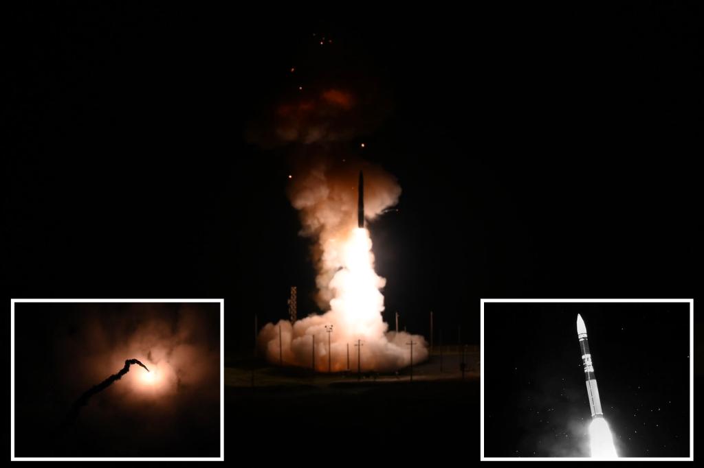 US military launches unarmed nuclear missile in Southern California