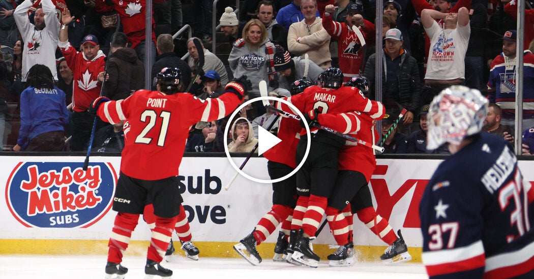 Team Canada Fans Boo During U.S. National Anthem