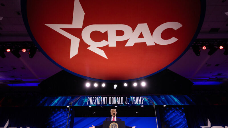 At CPAC, Trump Revels in Political Payback