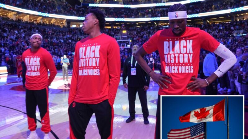 Toronto Raptors fans continue trend of booing US national anthem