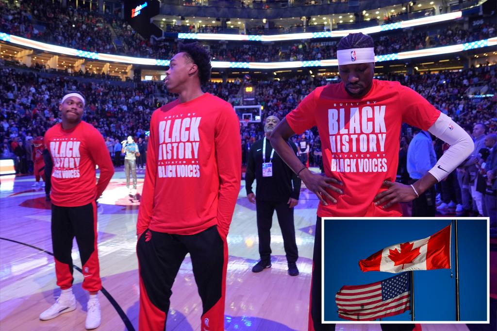 Toronto Raptors fans continue trend of booing US national anthem