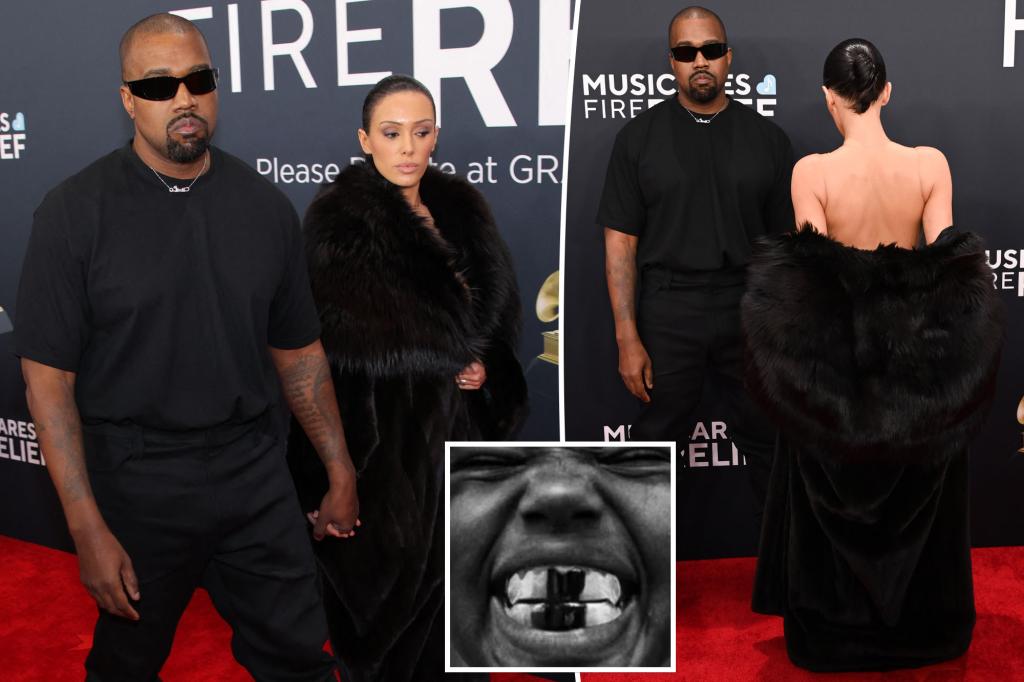 Kanye West drops Yeezy ad during Grammys 2025 after shocking red carpet appearance with Bianca Censori