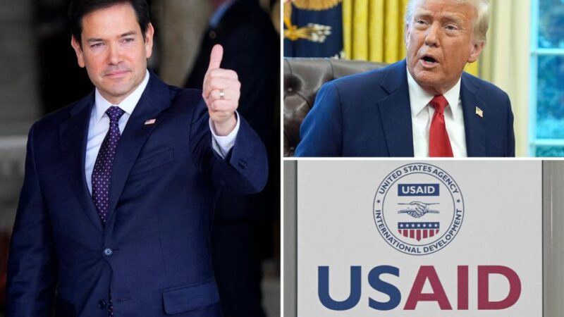 Secretary of State Marco Rubio tapped as acting head of USAID