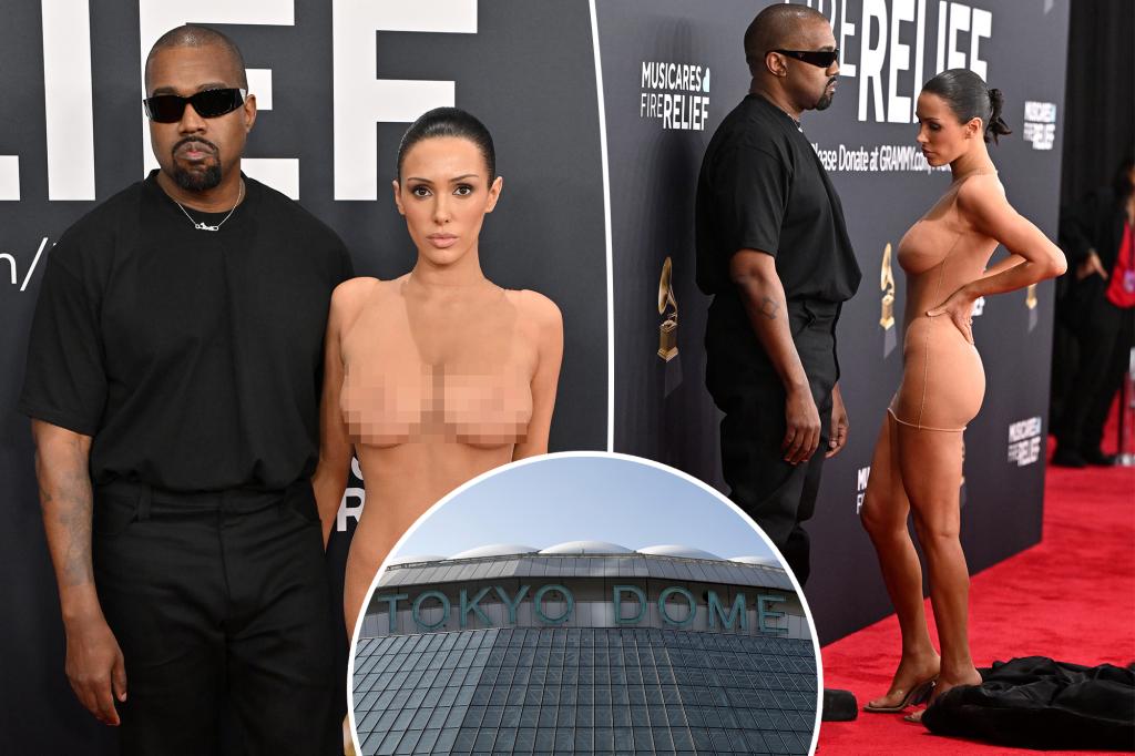 Kanye West and Bianca Censori’s Grammys 2025 stunt cost him $20M Tokyo concert deal