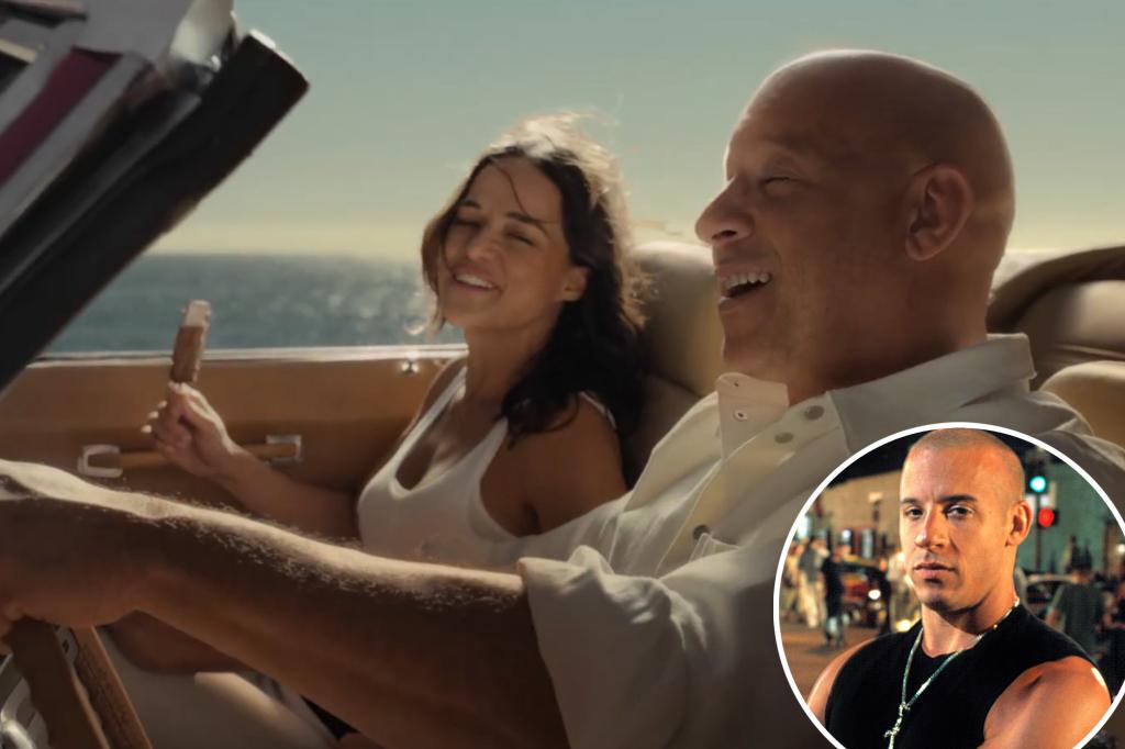 Vin Diesel, Michelle Rodriguez in ‘Fast & Furious’ Super Bowl ad