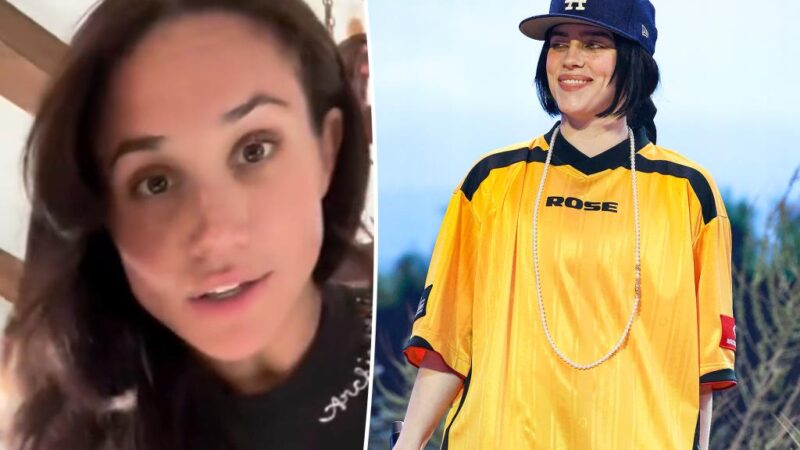 Meghan Markle made a voice note for Billie Eilish to help LA fires victim