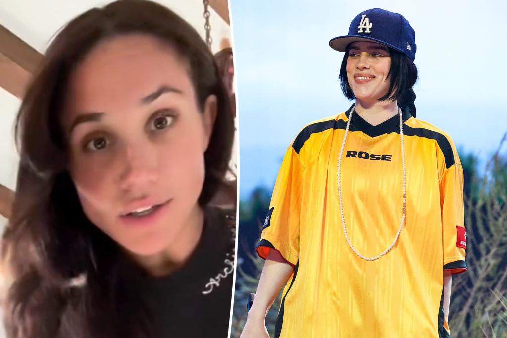 Meghan Markle made a voice note for Billie Eilish to help LA fires victim