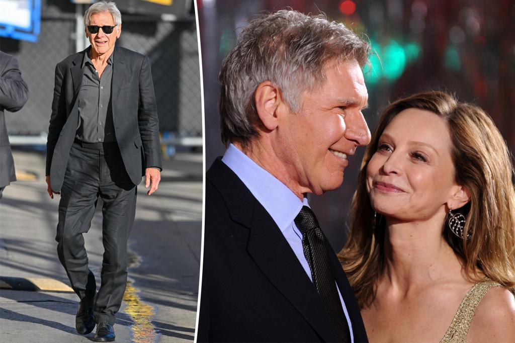 Harrison Ford on why he’s never worked with wife Calista Flockhart