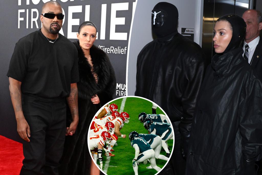 Kanye West and Bianca Censori ‘might pull up’ to Super Bowl 2025 after shocking Grammys appearance