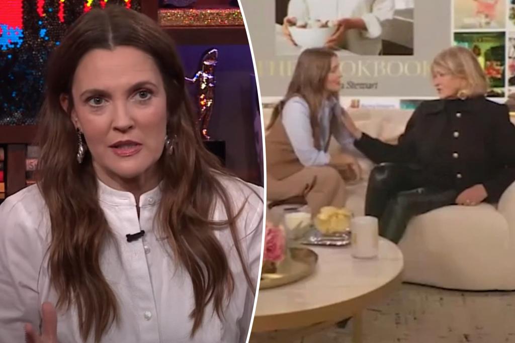 Drew Barrymore assumed Martha Stewart didn’t like her before uncomfortable interview