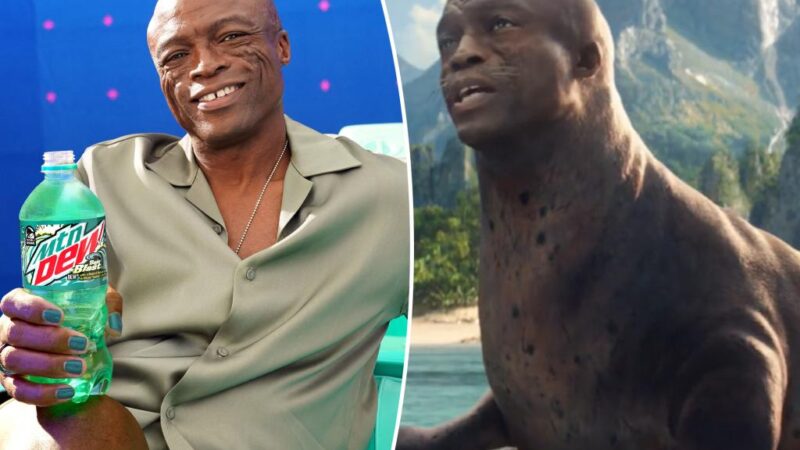 Seal has jump scare transformation in Mountain Dew Super Bowl 2025 ad