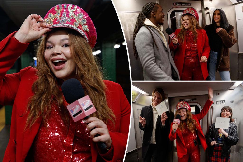 NYC’s ‘Love Train’ brings singles together on the subway