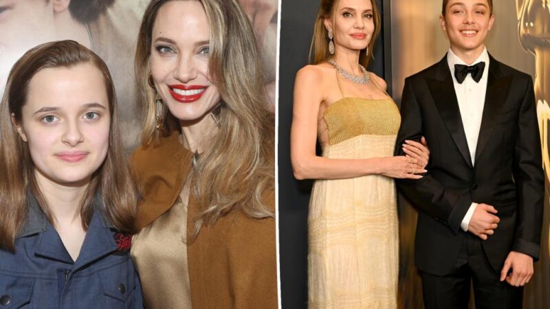 Angelina Jolie on why she sold first pics of twins Vivienne and Knox