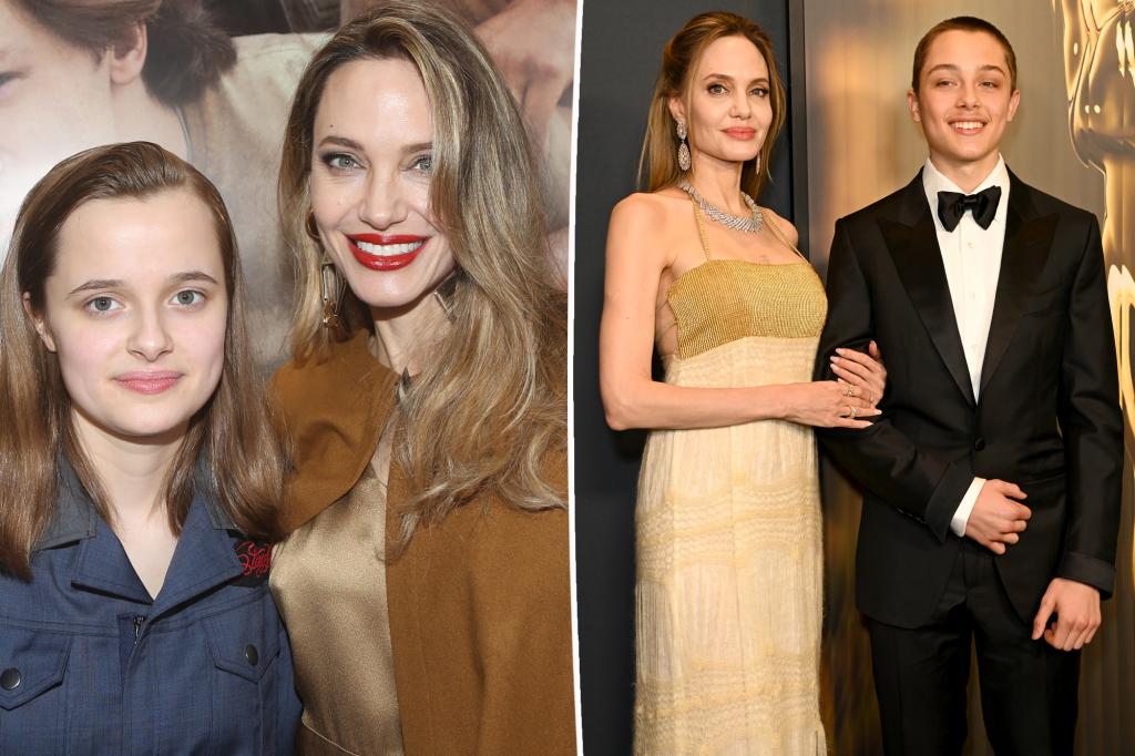 Angelina Jolie on why she sold first pics of twins Vivienne and Knox