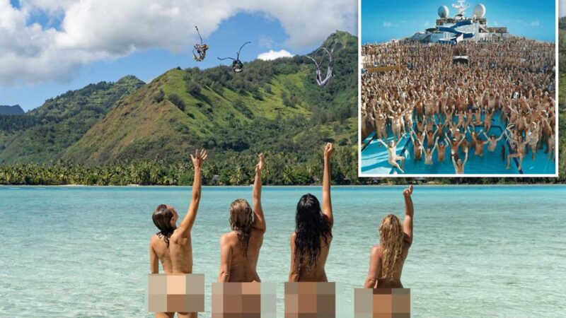 Americans strip off for 11-day cruise —but fondling is ‘prohibited’